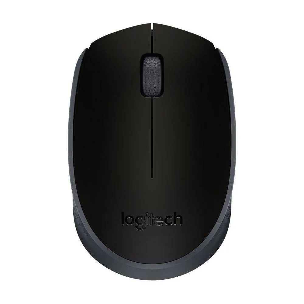 Mouse Óptico Sem Fio Logitech M170 Preto