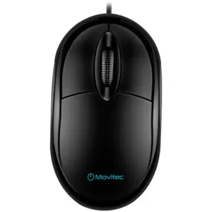 Mouse Óptico Movitec Office OMFC-01 USB Preto OMFC-01 Mouse Óptico Movitec Office OMFC-01 USB Preto OMFC-01