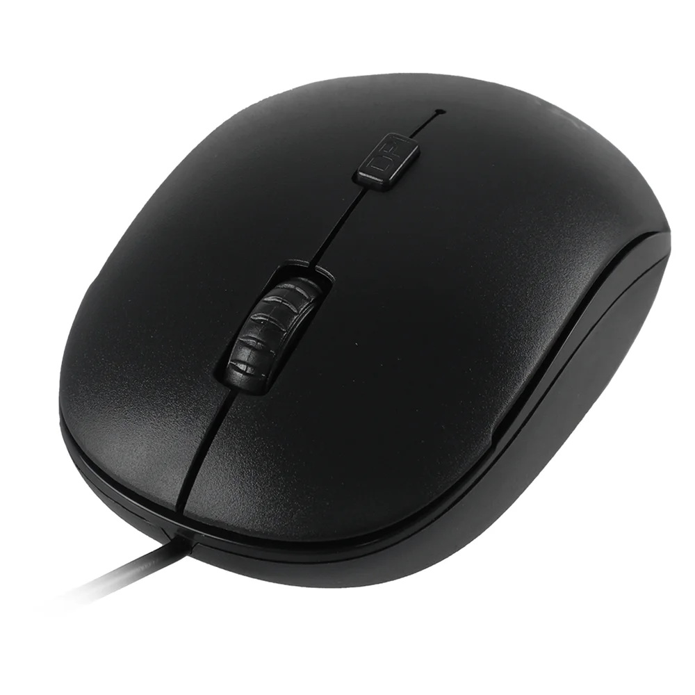 Mouse Óptico Mymax MX3830 1200 DPI USB Preto MX3830