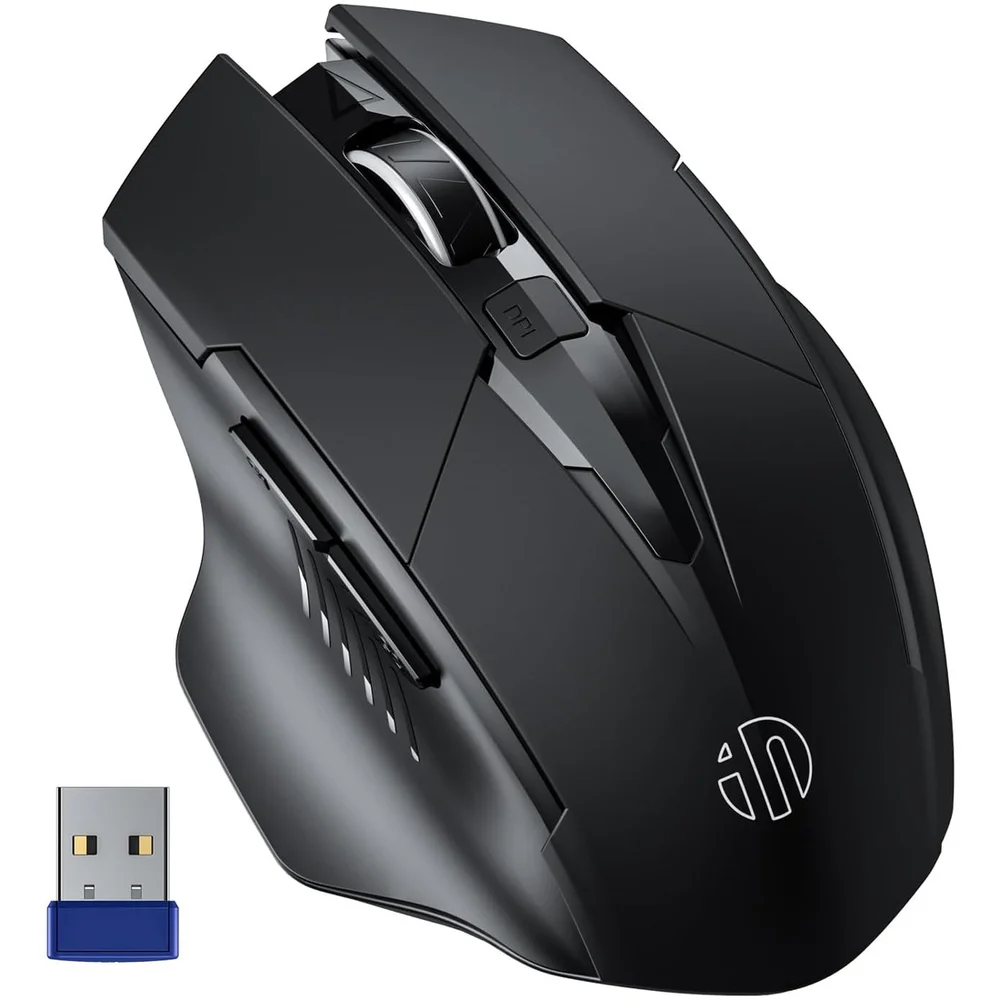 Mouse Gamer Sem Fio Inphic PM6 Bluetooth Recarregável