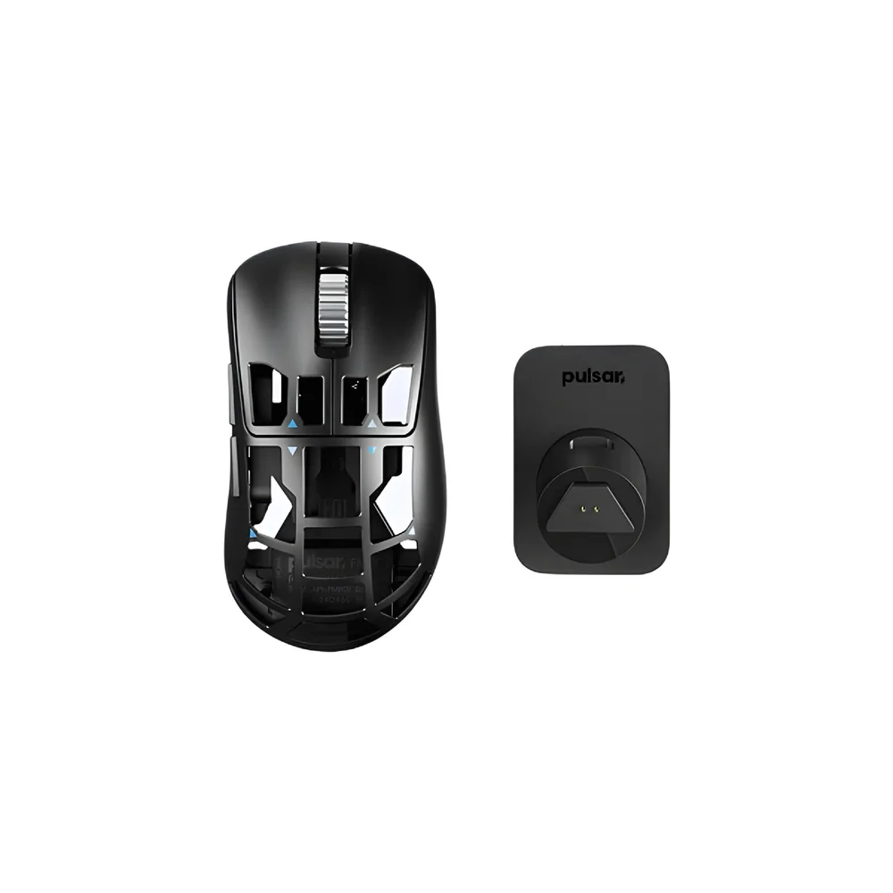 Mouse Gamer Com Fio Pulsar Feinmann F01 8K Magnésio Preto