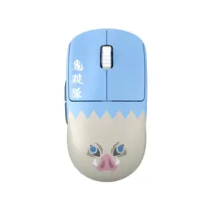 Mouse Gamer Sem Fio Pulsar X2V2 Medium Demon Slayer Inosuke Edition com Dongle 4KHz Mouse Gamer Sem Fio Pulsar X2V2 Medium Demon Slayer Inosuke Edition com Dongle 4KHz