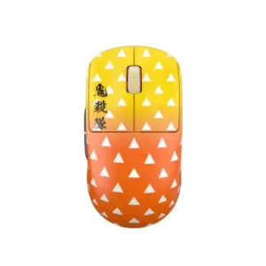 Mouse Gamer Sem Fio Pulsar X2V2 Mini Demon Slayer Zenitsu Edition com Dongle 4KHz Mouse Gamer Sem Fio Pulsar X2V2 Mini Demon Slayer Zenitsu Edition com Dongle 4KHz