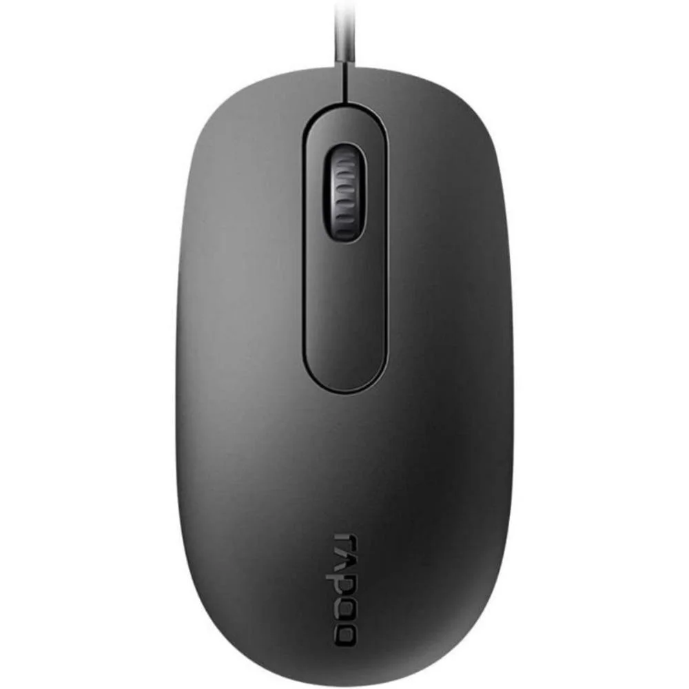 Mouse Com Fio Rapoo N200 1600 DPI USB 3.0 Preto RA016