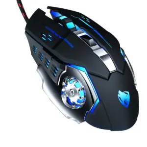 Mouse Gamer Com Fio Ray Lobo V6 Wrangler