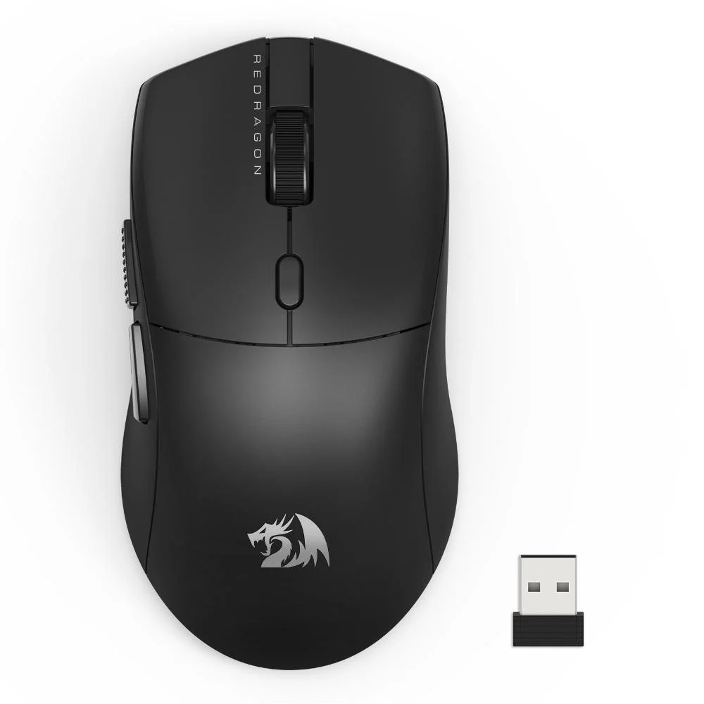 Mouse Gamer Redragon Neva Pro Ultraleve 54g 26000 DPI Preto M815-PRO