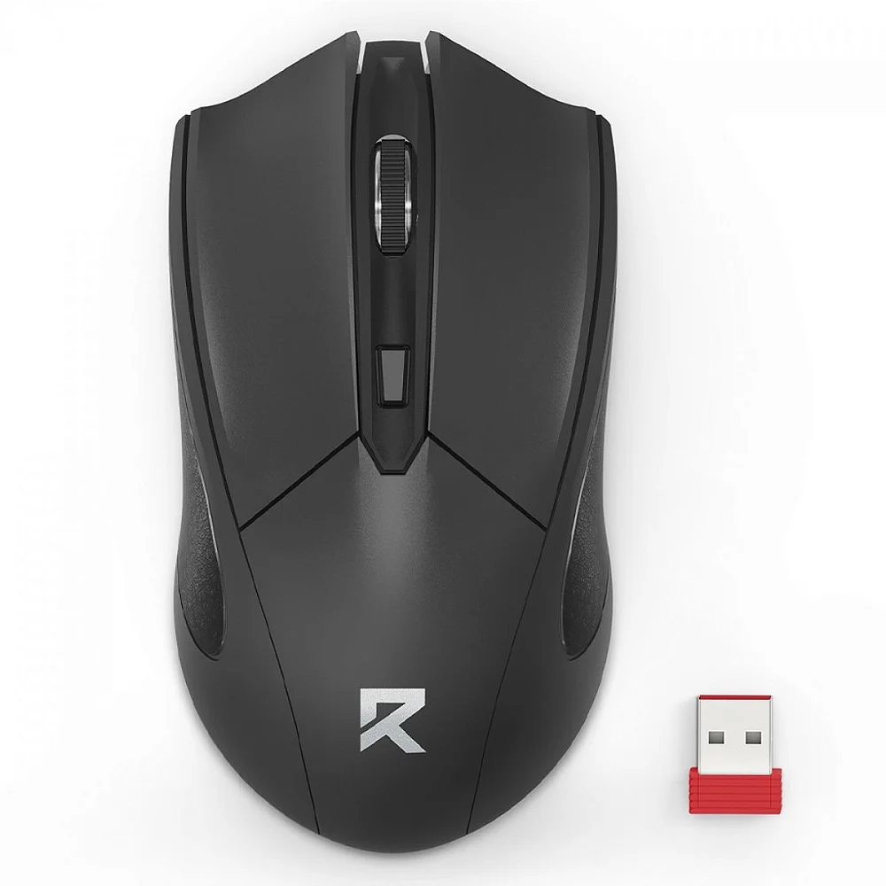 Mouse Office Sem Fio Redragon 4000 DPI USB Preto BM-2463