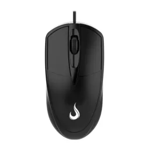 Mouse Gamer Com Fio Rise Mode OF-01 3200 DPI Preto RM-MO-01-FB