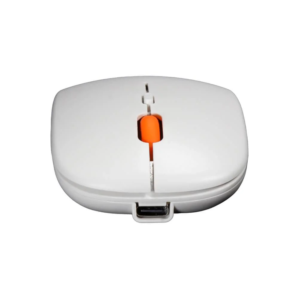 Mouse Sem Fio OEX Dual Mode Branco MS603