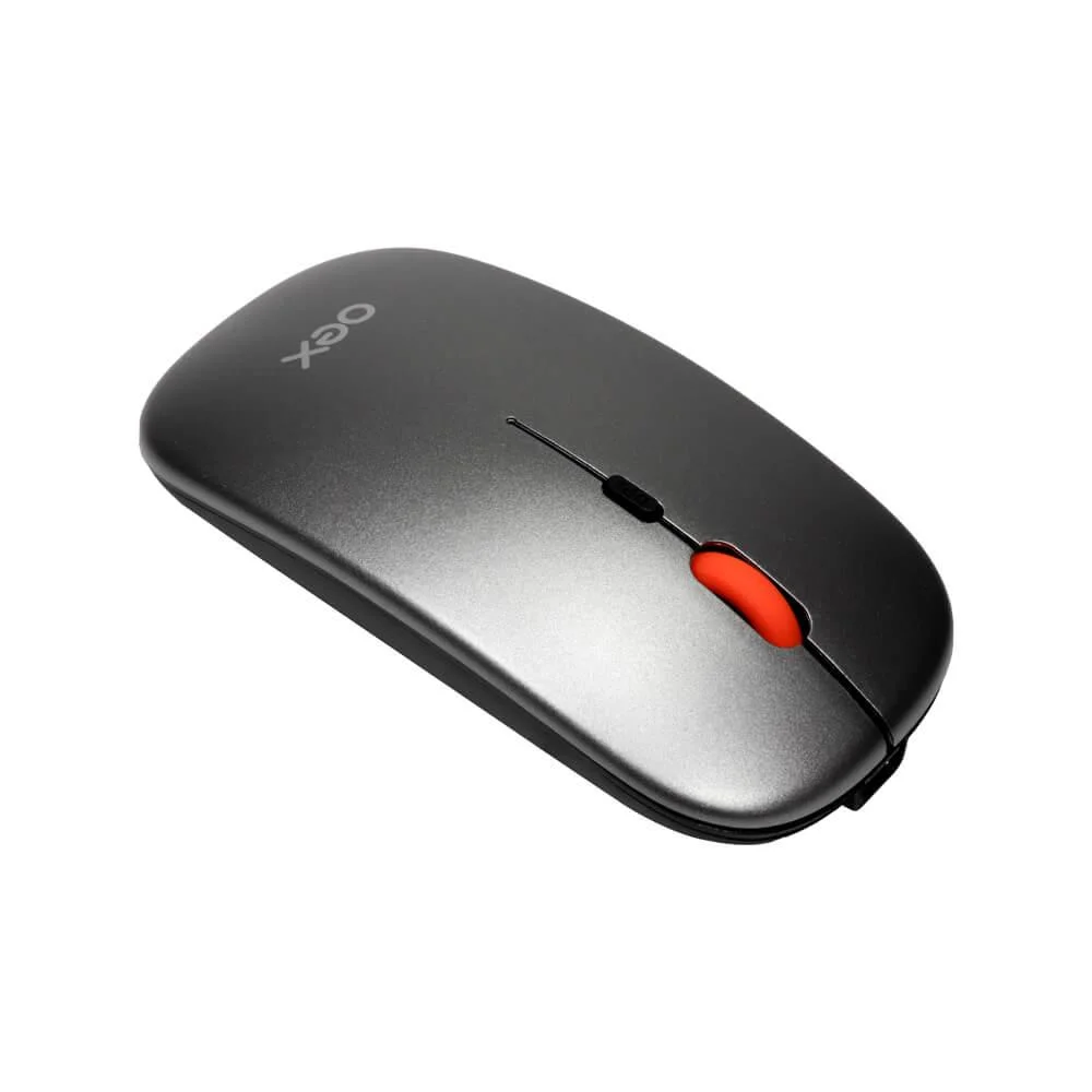 Mouse Sem Fio OEX Dual Mode Cinza MS603