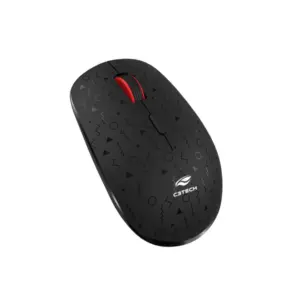 Mouse Sem Fio C3Tech M-W90BK Bateria Recarregável 2.4GHz 1600 DPI Preto Mouse Sem Fio C3Tech M-W90BK Bateria Recarregável 2.4GHz 1600 DPI Preto