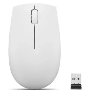 Mouse Sem Fio Lenovo 300 Compacto Cinza Claro GY51L15677