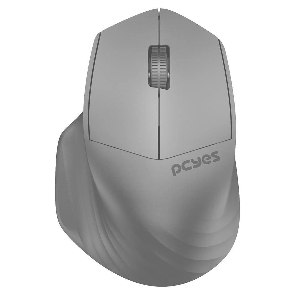 Mouse Sem Fio PCYes Dash Lite 1600 DPI Silent Click Gray PMDV2GY