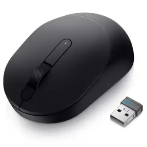 Mouse Sem Fio Dell Bluetooth 1600 DPI 4 Botões Preto MS3320W