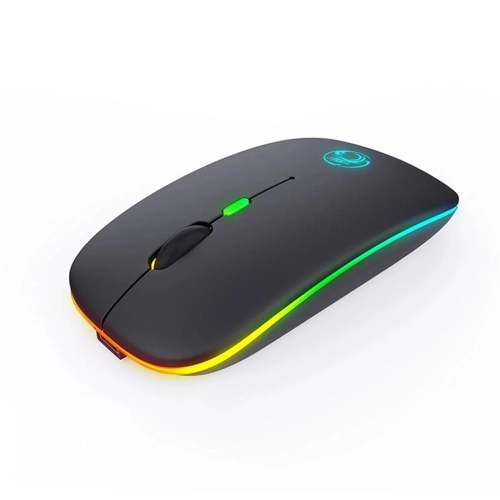 Mouse Sem Fio iMice E-1300 Luminosa Modo Duplo Silencioso