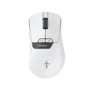 Mouse Gamer Sem Fio Titorion 12000 DPI Sensor Pixart 3311 2000Hz Polling Rate Branco Mouse Gamer Sem Fio Titorion 12000 DPI Sensor Pixart 3311 2000Hz Polling Rate Branco