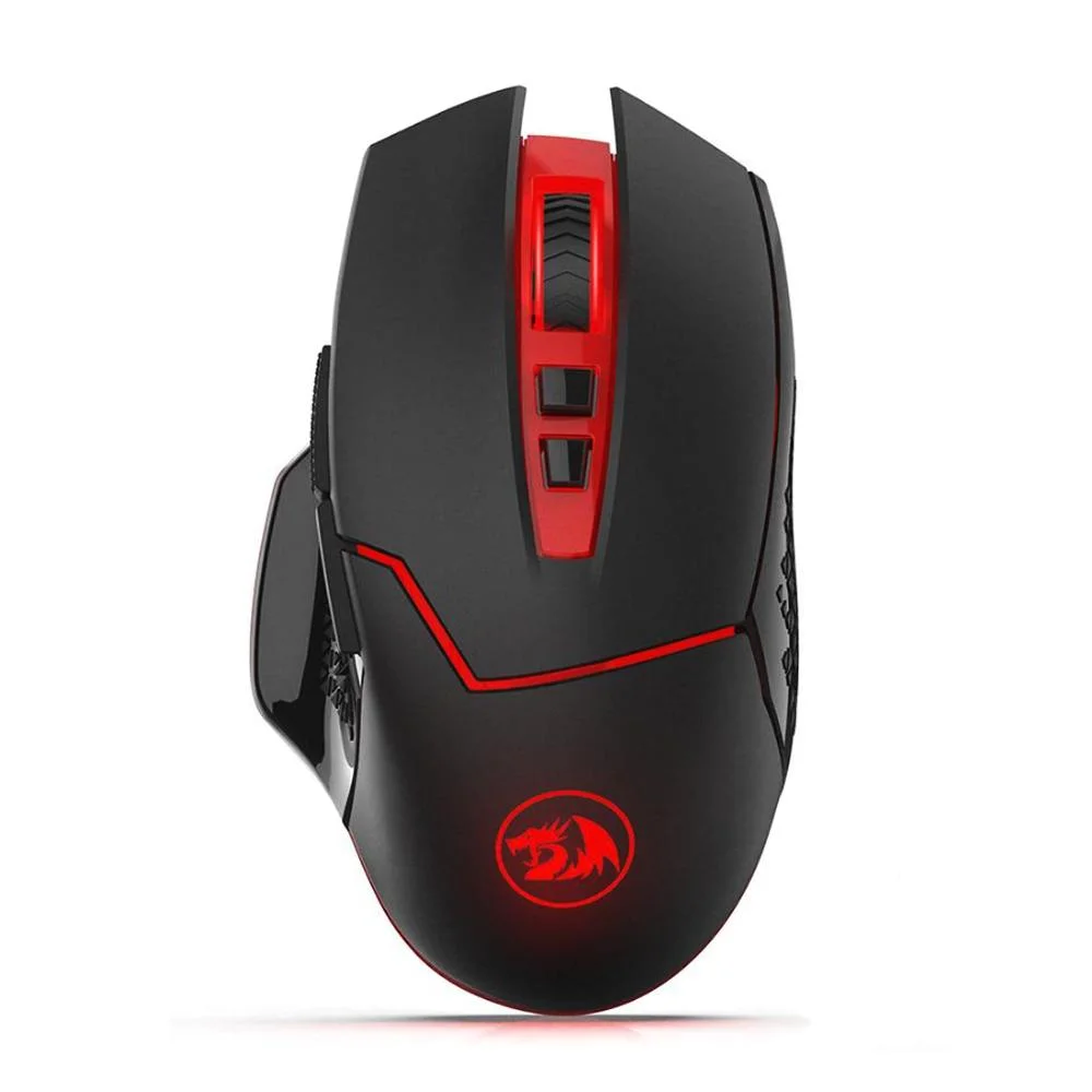 Mouse Gamer Sem Fio Redragon Mirage 4800 DPI 7 Botões Preto M690