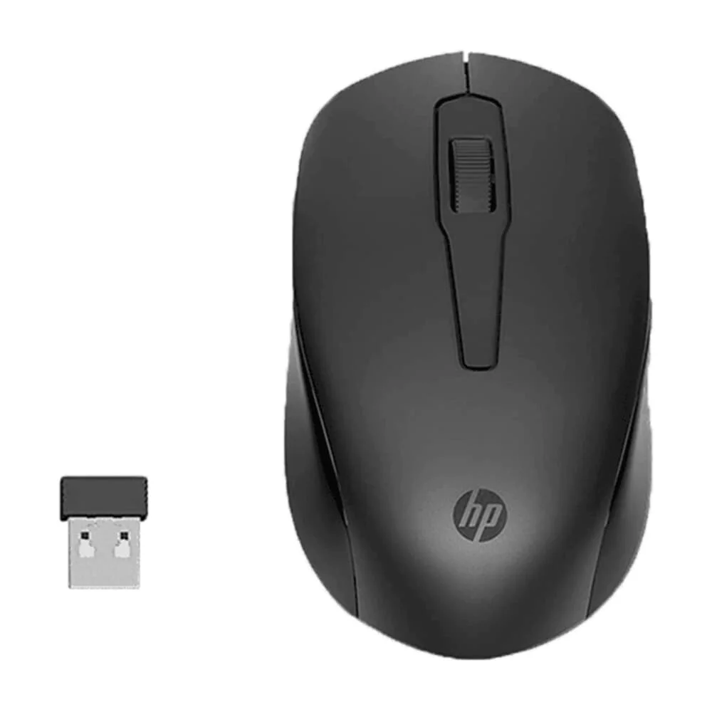 Mouse Sem Fio HP 150 1600 DPI Preto 2S9L1AA