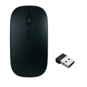 Mouse Sem Fio K-Mex MA-A7F4 2.4GHz 1600 DPI Ergonômico Preto MAA7FWS001CB0X