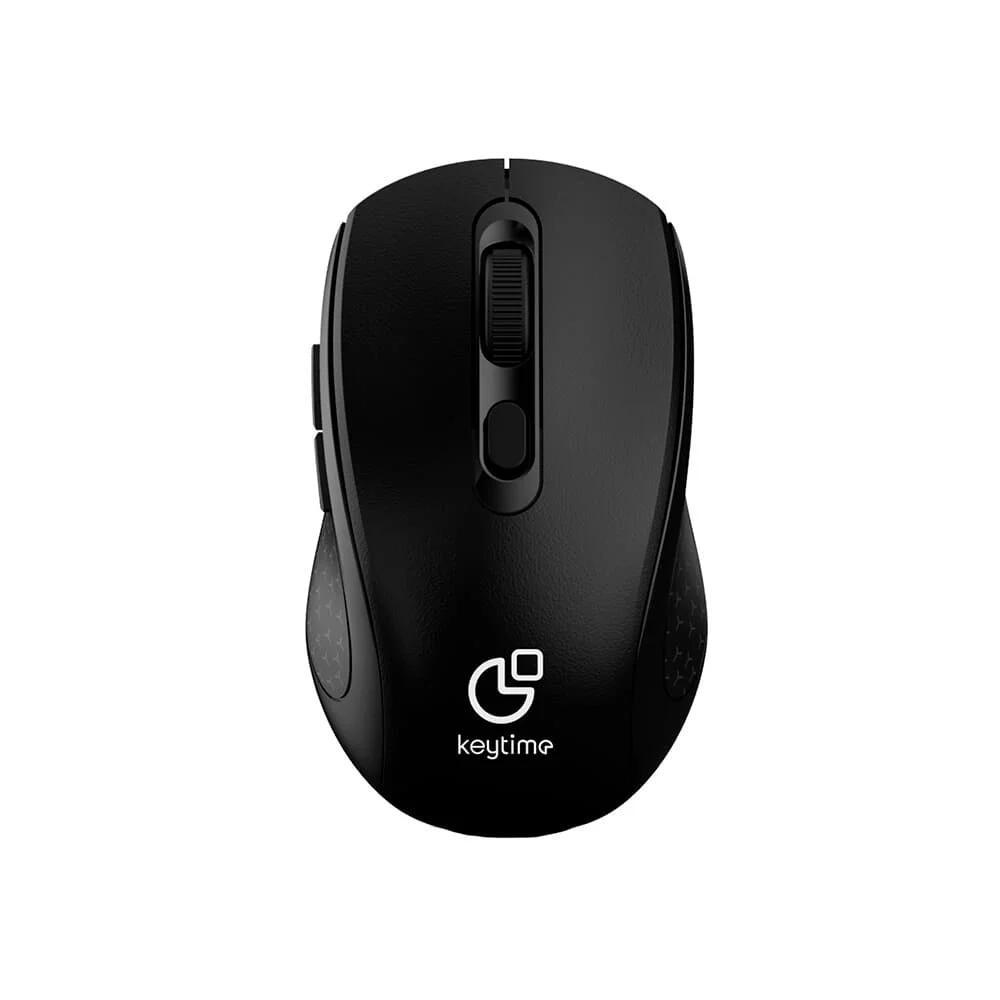 Mouse Sem Fio Keytime SmartOne 1600 DPI USB 2.4GHz Bluetooth 5.2 Preto KYT00008