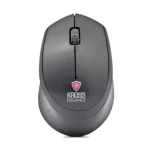 Mouse Sem Fio Kross Recarregável USB 1.600 DPI Preto KE-M305