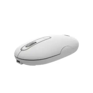 Mouse Sem Fio Lecoo WS207WH Recarregável Branco