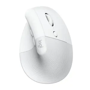 Mouse Vertical Sem Fio Logitech Lift Bluetooth USB Logi Bolt Branco Mouse Vertical Sem Fio Logitech Lift Bluetooth USB Logi Bolt Branco