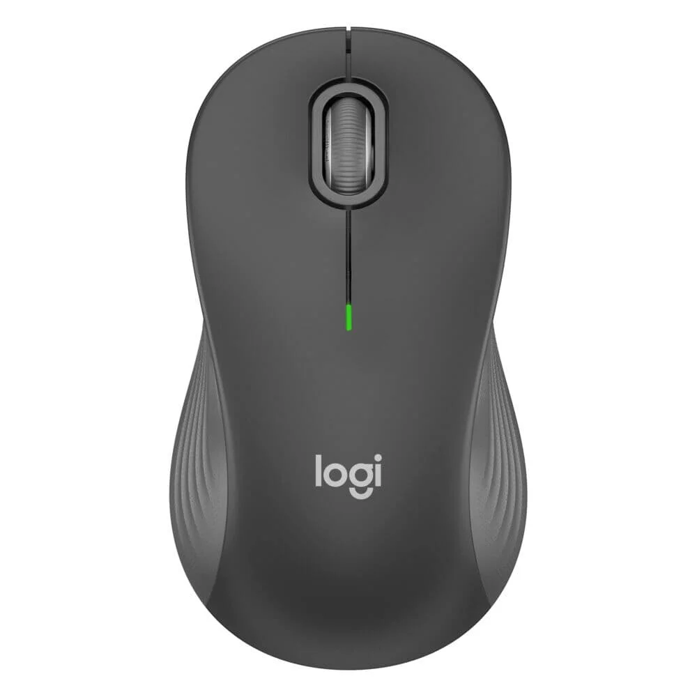 Mouse Sem Fio Logitech Signature M550 L até 4000 DPI Receptor USB Grafite 910-006591