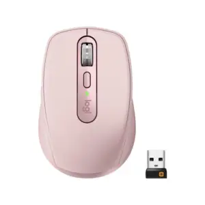Mouse Óptico Sem Fio Logitech 4000 DPI 6 Botões