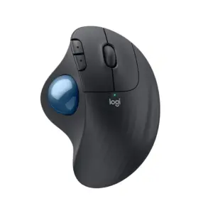 Mouse Trackball Sem Fio Logitech Ergo M575S Bluetooth e USB Logi Bolt Controle do Polegar Preto 910-007031 Mouse Trackball Sem Fio Logitech Ergo M575S Bluetooth e USB Logi Bolt Controle do Polegar Preto 910-007031