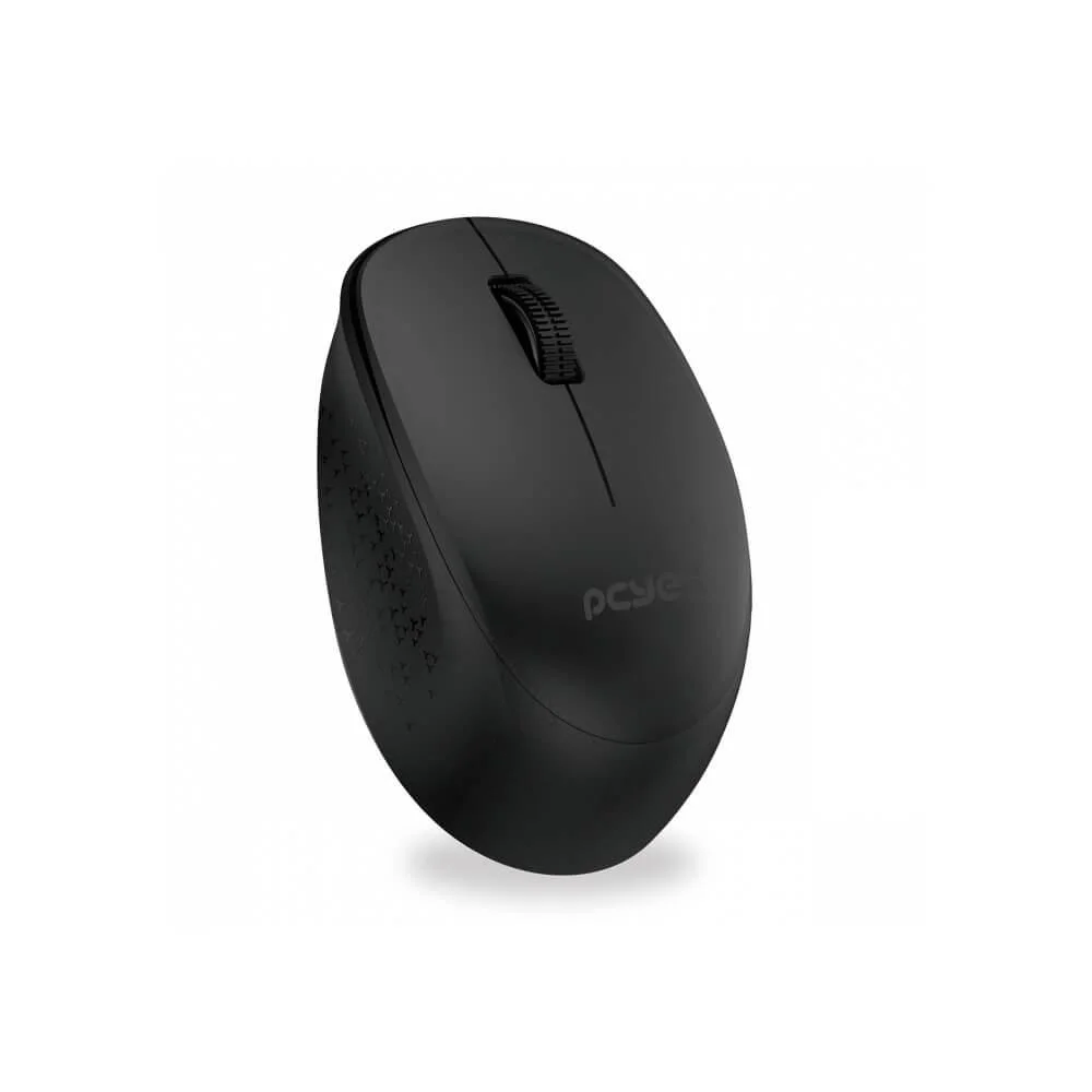 Mouse Sem Fio PCYes Mover Silent Click 1600 DPI Black PMMWSCB