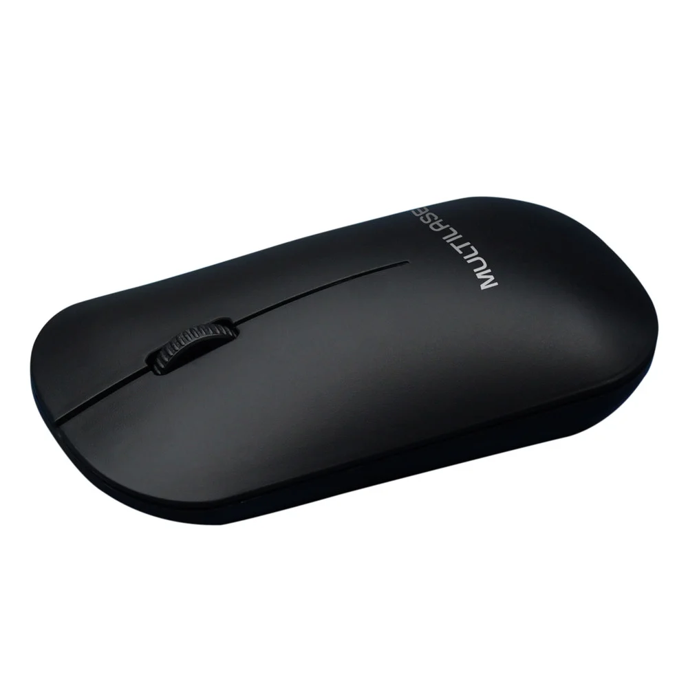 Mouse Sem Fio Multi MO307 2.4GHz 1200 DPI 3 Botões USB Preto