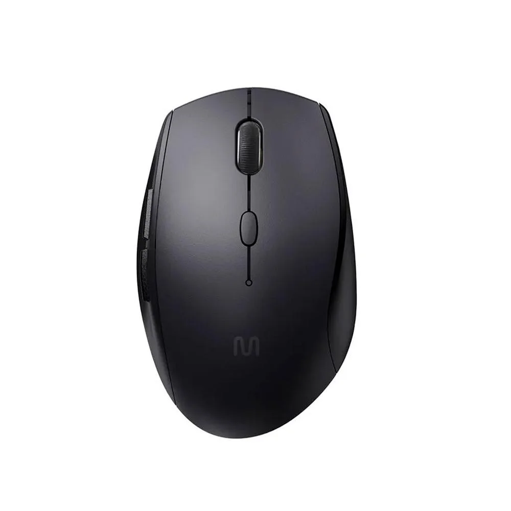 Mouse Sem Fio Multi MS400 1600 DPI USB 6 Botões Preto MO381