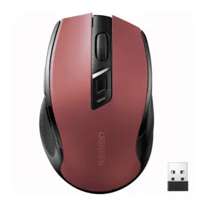 Mouse Sem Fio Ugreen MU006 4000 DPI 2.4Ghz Vermelho MU006 Mouse Sem Fio Ugreen MU006 4000 DPI 2.4Ghz Vermelho MU006