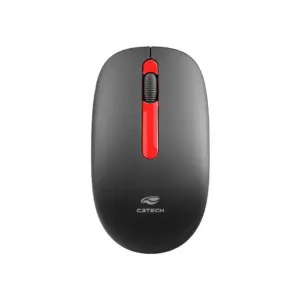 Mouse Sem Fio C3Tech Vermelho M-W15RBK