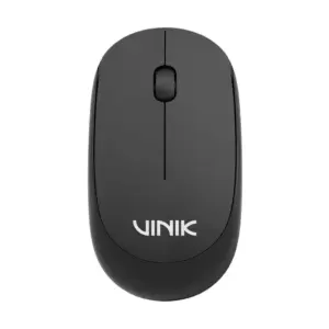 Mouse Óptico Sem Fio Vinik Feather VF120 1200 DPI Receptor USB Preto VF120BK