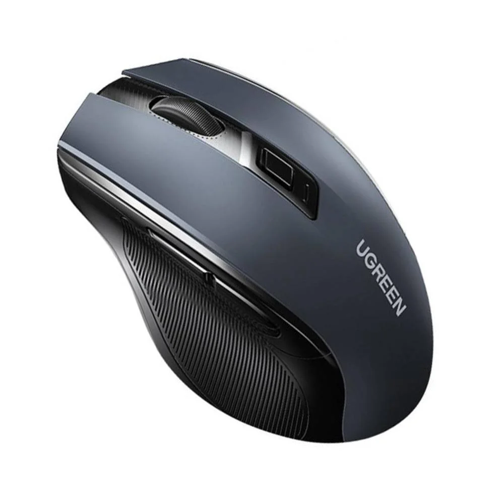 Mouse Ergonômico Sem Fio Ugreen 4000 DPI Design Silencioso