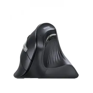 Mouse Vertical Ergonômico Sem Fio Ugreen Bluetooth 5.0 2.4G 4000 DPI Preto Mouse Vertical Ergonômico Sem Fio Ugreen Bluetooth 5.0 2.4G 4000 DPI Preto