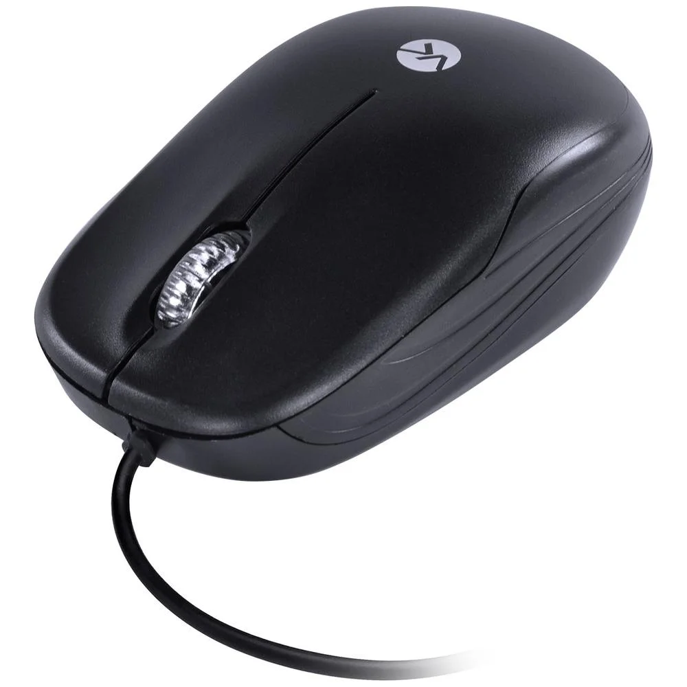 Mouse Com Fio Vinik Dynamic Color 1200 DPI USB Preto DM130
