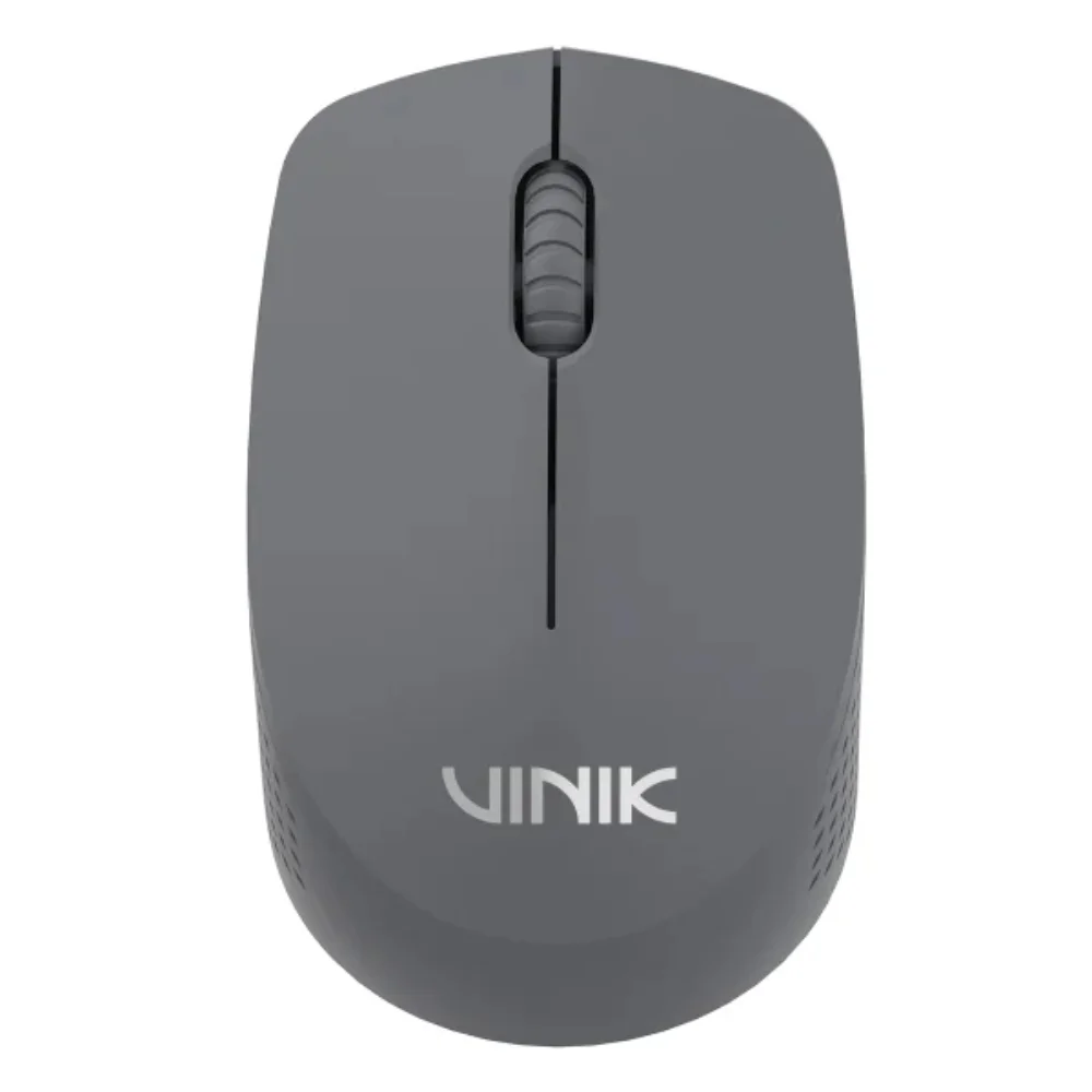 Mouse Sem Fio Vinik Feather VF110 1200 DPI Cinza