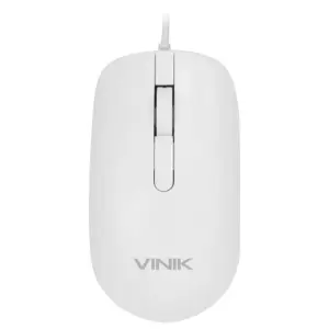Mouse Óptico Vinik Dynamic Slim 1600 DPI USB Branco DM126B Mouse Óptico Vinik Dynamic Slim 1600 DPI USB Branco DM126B
