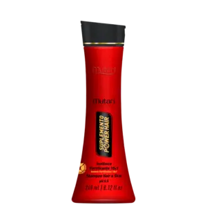 Shampoo Isotônico Multifuncional Mutari Suplemento Power Hair 240ml