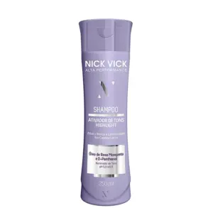 Shampoo Ativador de Tons Nick & Vick Alta Performance Highlight 250ml