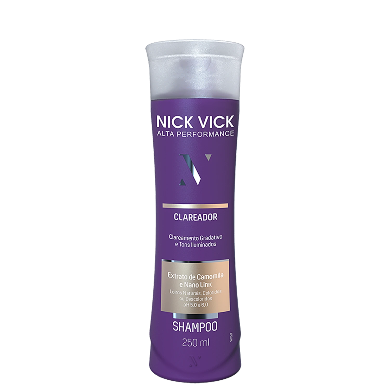Shampoo Clareador Nick & Vick Alta Performance 250ml