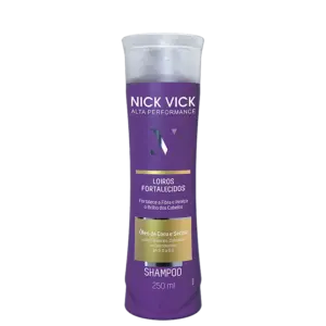 Shampoo para Loiros Fortalecidos Nick & Vick Alta Performance 250ml