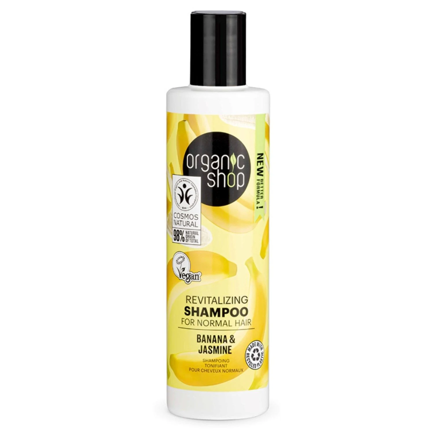 Shampoo Organic Shop Banana e Jasmim 280ml