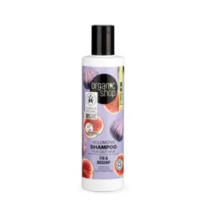 Shampoo Organic Shop Óleo de Rosa Mosqueta e Figo 280ml
