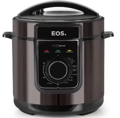 Panela de Pressão Elétrica EOS Multicooker 5L Titanium com Timer EPP50MT