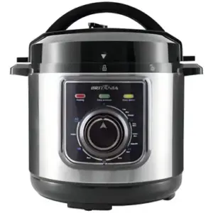 Panela de Pressão Elétrica Britânia Multifuncional 3L Prata BPP01PI