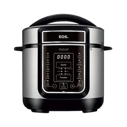 Panela de Pressão Elétrica EOS Multicooker Digital 3L Inox EPP30DI